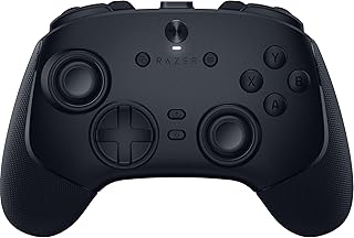 Беспроводной игровой контроллер Razer Wolverine V3 Pro 8K для ПК: частота опроса 8000 Гц - стики TMR со сменными колпачками - до 36 часов работы от батареи - 6 переназначаемых кнопок - быстрые триггеры - чехол для переноски - черный