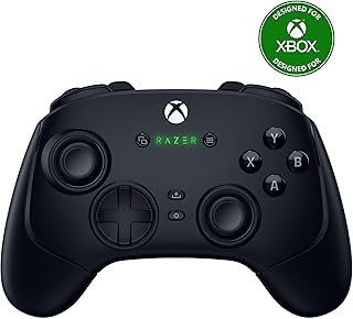 Беспроводной игровой контроллер Razer Wolverine V3 Pro: лицензирован для Xbox Series X|S, Xbox One, Windows PC - 6 переназначаемых кнопок - быстрые триггеры - настраиваемые стики - проводной режим для турниров - черный