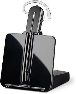 Беспроводная DECT-гарнитура Poly CS540 (Plantronics) – одноушная (моно) трансформируемая (3 варианта ношения) – подключается к настольному телефону – микрофон с шумоподавлением – эксклюзивно на Amazon