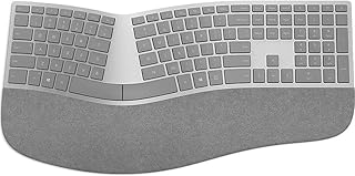 Эргономичная беспроводная клавиатура Microsoft 3RA-00022 Surface, серая.