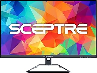 Монитор Sceptre 4K IPS 27" 3840 x 2160 UHD с частотой обновления до 70 Гц, DisplayPort, HDMI, 99% sRGB, встроенными динамиками, черный, 2021 год (U275W-UPT)