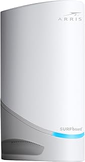 ARRIS (S33) - Кабельный модем - Быстрый многогигабитный кабельный модем DOCSIS 3.1 для Comcast, Xfinity, Cox, Spectrum и других компаний. Порты 1 и 2,5 Гбит/с. Максимальная скорость интернета 2,5 Гбит/с. Гарантия 2 года. (Встроенного Wi-Fi нет).