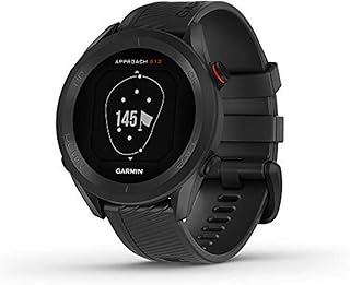 Garmin Approach S12, удобные в использовании GPS-часы для гольфа, более 42 000 предустановленных полей для гольфа, черный, 010-02472-00
