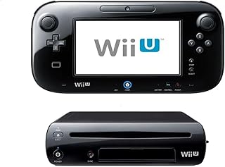 Игровая консоль Nintendo Wii U, базовый комплект 32 ГБ, черная (восстановленная).