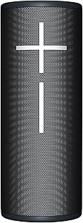 Портативная водонепроницаемая Bluetooth-колонка Ultimate Ears MEGABOOM 4, объемный звук 360 градусов, мощные басы, радиус действия 147 футов, 20 часов работы от батареи, плавающая подставка — черная.