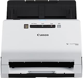 Canon imageFORMULA R40 — офисный сканер документов, Windows и Mac, двустороннее сканирование, простая настройка, сканирование широкого спектра документов, сканирование в облако.