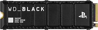 WD_BLACK 2TB SN850P NVMe M.2 SSD, официально лицензированный модуль расширения памяти для консолей PS5, до 7300 МБ/с, с радиатором - WDBBYV0020BNC-WRSN