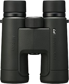 Бинокль Nikon PROSTAFF P7 10x42 | Водонепроницаемый, защищенный от запотевания, полноразмерный бинокль с резиновым покрытием, масло- и водоотталкивающим покрытием и фиксатором диоптрий | Официальная модель Nikon USA