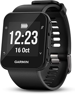 Garmin 010-01689-00 Forerunner 35; Простые в использовании GPS-часы для бега, черные