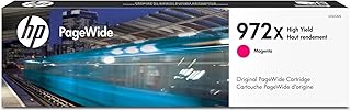 Картридж HP 972X PageWide с пурпурными чернилами повышенной емкости для принтеров HP | Совместим с сериями принтеров: PageWide Pro 452, 477, 552dw, 577 | L0S01AN
