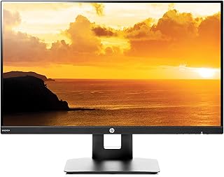 Монитор HP VH240a 23,8 дюйма Full HD 1080p IPS LED со встроенными динамиками, креплением VESA, возможностью поворота в портретном и альбомном режимах, наклоном, а также портами HDMI и VGA (1KL30AA) — черный