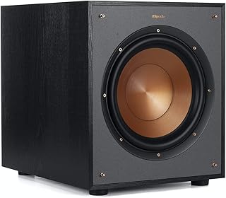 Сабвуфер Klipsch R-100SW 10 дюймов, невероятно глубокие басы и полностью цифровой усилитель, размеры: 14,5" x 12,5" x 16,4"