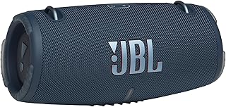 JBL Xtreme 3 — портативная Bluetooth-колонка, мощный звук и глубокие басы, водонепроницаемость IP67, 15 часов воспроизведения, функция повербанка, PartyBoost для подключения нескольких колонок (синяя)