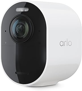 Камера Arlo Ultra 2 Spotlight 4K HDR (только камера, SmartHub продается отдельно и необходим для работы) | Беспроводная домашняя камера видеонаблюдения | Цветное ночное видение, датчик движения, обзор 180º, двусторонняя аудиосвязь, черный