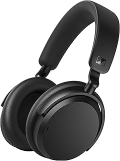 Беспроводные Bluetooth-наушники Sennheiser ACCENTUM — 50 часов автономной работы, качественный звук, гибридное шумоподавление (ANC), комфорт в течение всего дня и четкая передача голоса во время звонков, черные.
