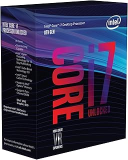 Процессор Intel Core i7-8700K для настольных компьютеров, 6 ядер, до 4,7 ГГц в режиме Turbo Boost, разблокированный, LGA1151, серия 300, 95 Вт.