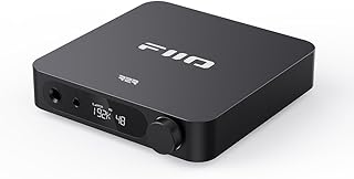 Компактный настольный ЦАП и усилитель для наушников FIIO K11 с архитектурой R2R (черный)