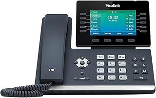 IP-телефон Yealink T54W, 16 учетных записей VoIP. 4,3-дюймовый цветной дисплей. Wi-Fi 802.11ac, PoE 802.3af, адаптер питания в комплект не входит (SIP-T54W)