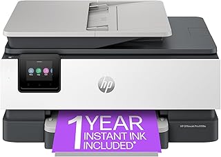 HP OfficeJet Pro 8139e — беспроводной многофункциональный цветной струйный принтер: печать, сканирование, копирование, факс, автоподатчик документов, двусторонняя печать. Идеально подходит для домашнего офиса. В комплекте 1 год пробного периода использования технологии Instant Ink.