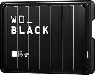 Внешний портативный жесткий диск WD_BLACK P10 объемом 6 ТБ, совместимый с PlayStation, Xbox и ПК - WDBZ7D0060BBK-WESN
