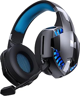 Беспроводная игровая гарнитура Monster Mission 300, игровые наушники 2,4 ГГц/Bluetooth, низкая задержка, стереозвук, распознавание местоположения звука, 48 часов работы от батареи, подходит для PS5, ПК, PS4 и других игровых устройств.