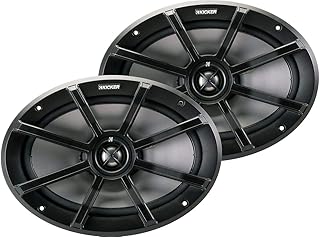 (2) Kicker 40PS692 6x9" 180 Вт Морские мотоциклетные динамики для Polaris/ATV/UTV/RZR PS69