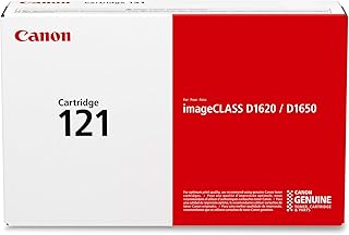 Оригинальный черный тонер-картридж Canon 121, совместимый с моделями D1650 и D1620.
