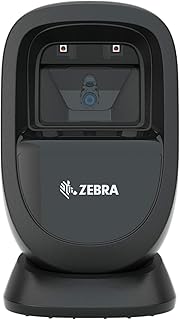 Сканер штрихкодов Zebra DS9308 1D 2D с возможностью считывания QR-кодов в любом направлении (черный) для сканирования экранных и печатных штрихкодов (DS9308-SR4U2100AZY)
