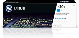 Голубой тонер-картридж HP 410A | Совместим с принтерами HP Color LaserJet Pro серии M452, HP Color LaserJet Pro MFP серий M377 и M477 | CF411A