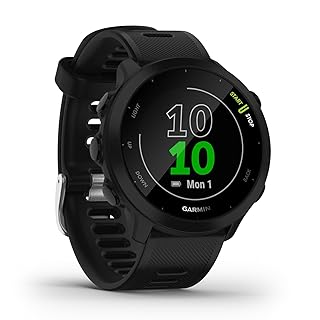 Умные беговые часы Garmin Forerunner 55 GPS, черные