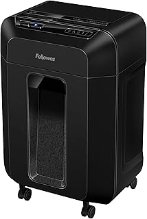 Многофункциональный шредер для бумаги Fellowes AutoMax 100MA на 100 листов с микрорезкой и автоматической подачей, 2-в-1, для офиса/небольшого офиса.