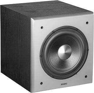 Активный сабвуфер Edifier T5 — 70 Вт RMS, 8-дюймовый динамик и фильтр нижних частот.