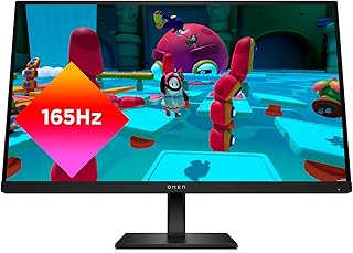 Игровой монитор HP OMEN 27q QHD 165 Гц, разрешение QHD (2560 x 1440), IPS-панель, 99% sRGB, 95% DCI-P3, соотношение сторон 16:9, технология AMD FreeSync Premium, 27q (2023), черный