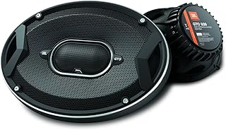 Автомобильные коаксиальные стереодинамики JBL GTO939 GTO Series 6x9" 300 Вт, 3 полосы, черные.