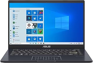 Ноутбук ASUS E410 Intel Celeron N4020 4GB 64GB 14-дюймовый HD LED экран, Windows 10 (Star Black)