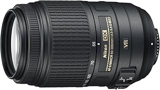Объектив Nikon AF-S DX NIKKOR 55-300mm f/4.5-5.6G ED с вибростабилизацией и автофокусировкой для цифровых зеркальных фотокамер Nikon.