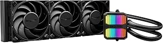 Система жидкостного охлаждения процессора be quiet! Silent Loop 3 360mm AIO | 3 бесшумных вентилятора Silent Wings, 4 высокоскоростных вентилятора PWM 120 мм | Тихая работа | 6-полюсный двигатель | Скрытая ARGB-подсветка | Возможность заправки | Черный | BW025