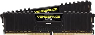 Оперативная память CORSAIR VENGEANCE LPX DDR4 64 ГБ (2x32 ГБ) 3200 МГц CL16-20-20-38 1,35 В для настольных компьютеров Intel и AMD — черная (CMK64GX4M2E3200C16)