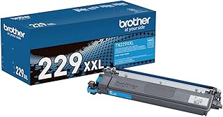Оригинальный голубой тонер-картридж Brother TN229XXLC Super High Yield для принтеров - до 4000 страниц (1), совместим с принтерами HL-L3295CDW, HL-L8245CDW, MFC-L3780CDW и MFC-L8395CDW.