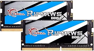 Оперативная память G.SKILL Ripjaws DDR4 SO-DIMM Series DDR4 64 ГБ (2x32 ГБ) 3200 МТ/с CL22-22-22-52 1,20 В, небуферизованная, без ECC, для ноутбуков/ноутбуков, SO-DIMM (F4-3200C22D-64GRS)
