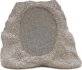 Беспроводная уличная колонка Victrola Rock Speaker Connect, цвет «Камень», Bluetooth 5.3, 22 часа автономной работы, солнечная зарядка, возможность подключения до 20 колонок Rock Speaker, защита от воды и пыли IP65.