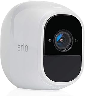 Netgear Arlo Pro 2 — дополнительная камера | Перезаряжаемая, ночное видение, для использования внутри и снаружи помещений, HD-видео 1080p, двусторонняя связь, настенное крепление | Облачное хранилище в комплекте | Совместима с базовой станцией Arlo Pro (VMC4030P), белый