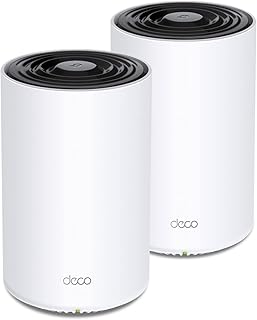 Система TP-Link Deco Tri Band Mesh WiFi 6 (Deco X68) — обеспечивает покрытие до 5500 кв. футов по всему дому, заменяет беспроводные маршрутизаторы и расширители, комплект из 2 штук.
