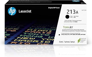 Оригинальный черный тонер-картридж HP 213A для принтеров Laserjet, модель W2130A. Подходит для принтеров Laserjet Enterprise 5700, 5800, 6700, 6701, 6800, 6801.
