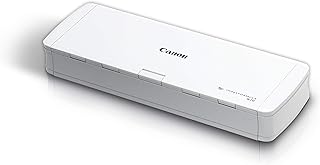 Canon imageFORMULA R10 — портативный сканер документов, питание от USB, двустороннее сканирование, автоподатчик документов, простая настройка, удобство, идеально подходит для мобильных пользователей.