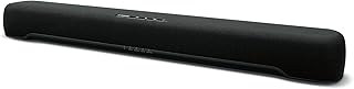 Компактная звуковая панель Yamaha Audio SR-C20A со встроенным сабвуфером и Bluetooth, черная.
