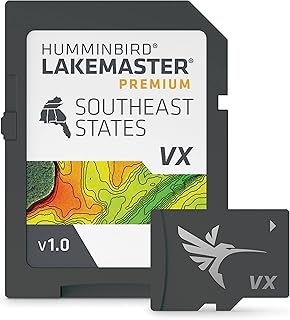 Карта памяти Humminbird LakeMaster Premium Southeast States V1 SD для эхолотов