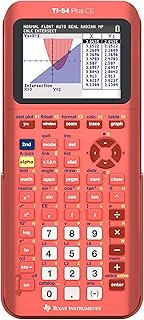 Графический калькулятор TI-84 Plus CE, цвет коралловый (металлический)
