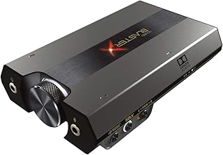Sound BlasterX G6 Hi-Res 130dB 32bit/384kHz игровой ЦАП, внешняя USB-звуковая карта с усилителем для наушников Xamp, Dolby Digital, виртуальный объемный звук 7.1, управление Sidetone/Speaker для PS4 и Xbox One