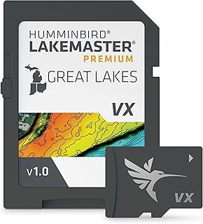 Карта памяти Humminbird LakeMaster Premium Great Lakes V1 SD для эхолотов